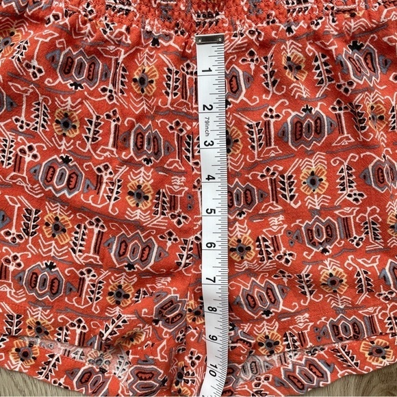 Madewell Tribal Printed Smocked Waist Shorts, Women’s Medium - Picture 8 of 9